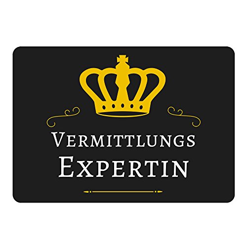 Preisvergleich Produktbild Mousepad Vermittlungs Expertin schwarz