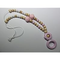 Stillkette in Natur – Rosa