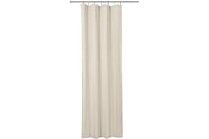 WOLTU zasłona nieprzejrzysta, z taśmą marszczącą, 130 g/m², zaciemniająca zasłona termiczna, nieprzepuszczająca światła, do salonu, pokoju dziecięcego, sypialni, 1 szt，135x225 cm Mlecznobiały