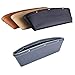Produktbild Fully 2er-Set Autositz Seiten Schlitz Taschen PU Leder Auto Seitentasche Rücksitztasche Autositztasche Catcher Organizer Aufbewahrung
