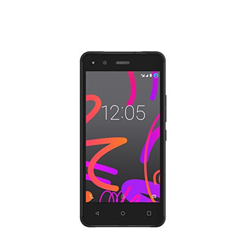 BQ Candy - Funda para Aquaris M4 5  color negro