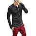 Produktbild Quaan Patchwork Männer Herbst Winter Beiläufig Jahrgang Lange Ärmel V-Ausschnitt T-Shirt über Bluse Schlank Pollover Jacke Outwear Sweatshirt Windjacke Baumwolle Pelz gemütlich Warm