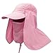 Produktbild Multifunktional Abnehmbare Schutzkappe, Miya Draussen Hut mit Ohrenschützern und Nackenschutz, Sonnenhut Angeln Hut Jungle Cap Windschutz Mücke Sunbath Hut Fischer Hut Maske Hut Hals Schutzkappe