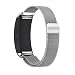 Produktbild HKFV Milanese Magnetschleife Edelstahl Band für Samsung Gear Fit2 Pro Samsung Gear Fit2 Pro Milan Gurt Watchband Watchband For Samsung Gear Fit2 Pro Uhrenarmband (Silber)