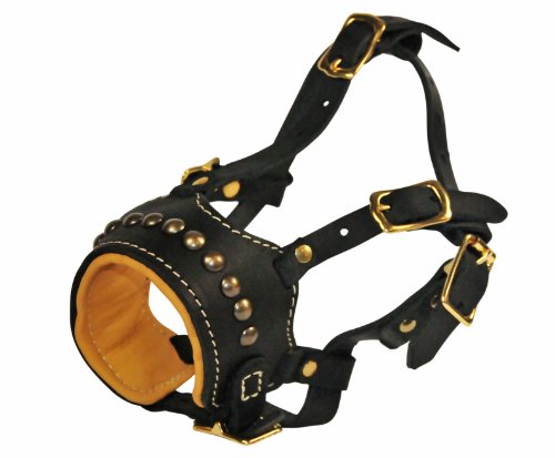Dean-Tyler-Apollo-64-Leather-Padded-Muzzle-BlackTan
