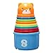SODIAL(R) 9 Stacking Stacks Learning Count Number Cups Tower Baby and Toddler Activity TOY