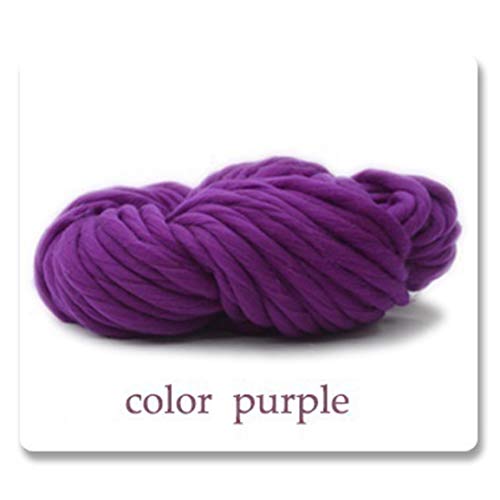 Preisvergleich Produktbild Fantasyworld Anti-Pilling Wollmischung Pullover Coarse Garngefärbte Hand Knit Umweltfreundlich Ice Bar Linie der Hand Stricken Schal-Hut Yarn