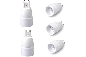 SHUOHUI 5 x G9 à E14 Lumière Support de lampe Socket adaptateur convertisseur