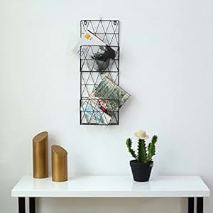 Goldener Zeitungsständer Aus Metall - Wand- & Tischhalter Für Bücher Und Zeitschriften