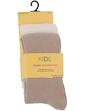 2er oder 4er Set Kinder Strumpfhosen, Baumwolle, Mädchen und Jungen Strumpfhose (Öko-Tex Standard 100 Zertifiziert)