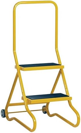 2 step light duty tilt n pull yellow - access equipment - steps