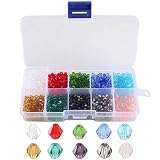 Color brillante: abalorios para hacer pulseras colores brillantes y diferentes, puede hacer pulseras de joyería de color simple, o colores surtidos, cualquier combinación es particularmente hermosa