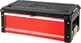  Yato YT-09108 Caja de herramientas Metal Negro, Rojo caja de herramientas - Cajas de herramientas (Caja de herramientas, Metal, Negro, Rojo, 10 kg, 495 mm, 252 mm)