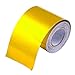 Produktbild Cikuso Reflektieren eine Gold-Thermo-Tape Lufteinlass Waermedaemmung Schild Wickeln Reflektierende Hitzebarriere Selbstklebender Motor