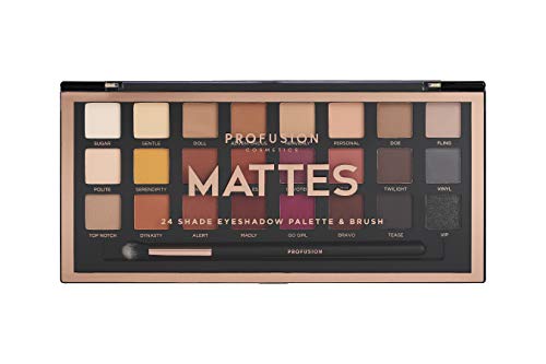 Profusion Cosmetics Professionnel Artistry Pro Palette de fard à Paupières, Mattes