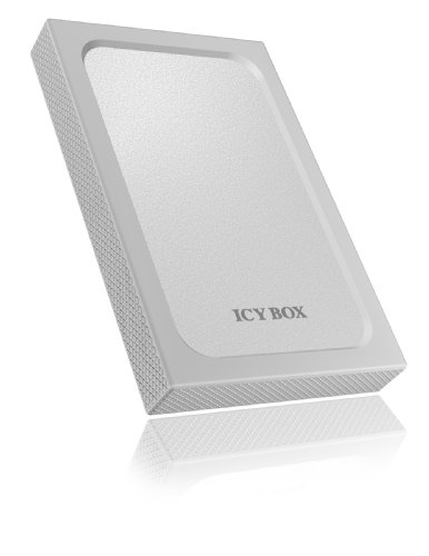 Icy Box IB-253U3 Externes USB 3.0 Gehäuse für 2,5″ (6,35 cm) SATA HDD/SSD mit SATA III und UASP Unterstützung silber - 3