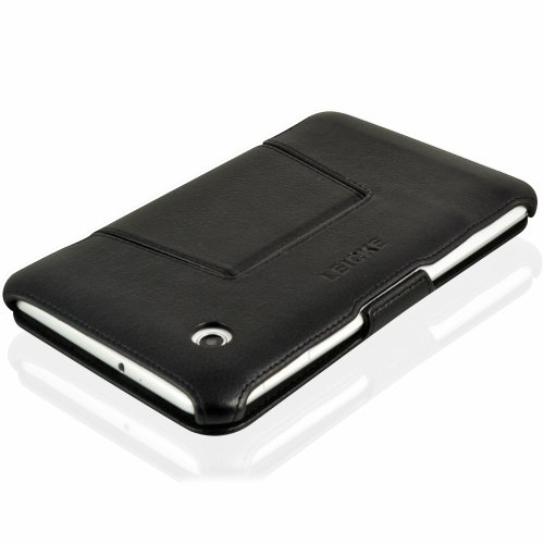 Manna Samsung Galaxy Tab 2 7.0 WiFi 3G P3100 P3110 Mini Case | Ultra flaches Etui Tasche Cover Hülle Schutzhülle mit Standfunktion aus PU-Leder - 5