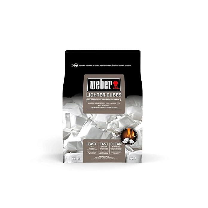 Weber 17670 Anzndhilfe Schwarz 4 X 18 X 20 Cm