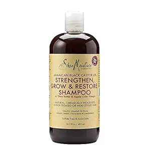 SheaMoisture Jamaican Black Castor Oil Shampoo, 16.3 Ounce