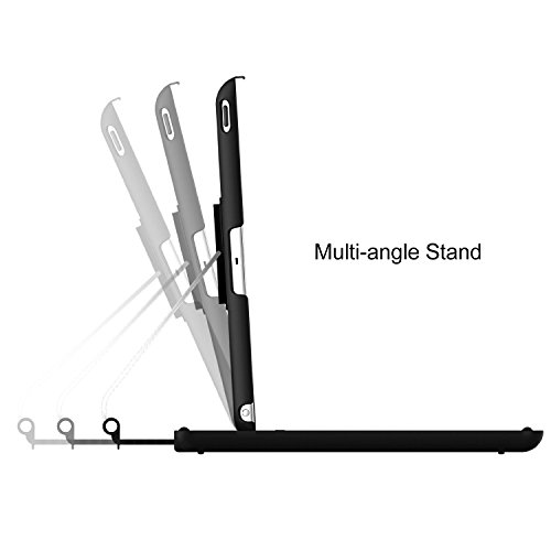 iPad Tastatur, JETech Drahtlose Bluetooth Tastatur Keyboard Case/Hülle mit 360 Grad-Umdrehung und Multi-Angle Stehen für Apple iPad 2/3/4 – 2010 - 7