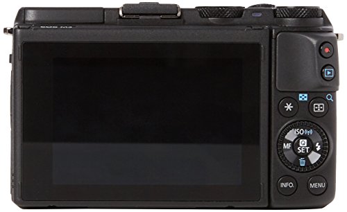 Canon EOS M3 Compact System Camera EF-M 15-45 mm f/3.5-6.3 IS STM Lens - Black