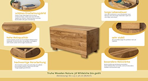 Holztruhe Eiche geölt - 2