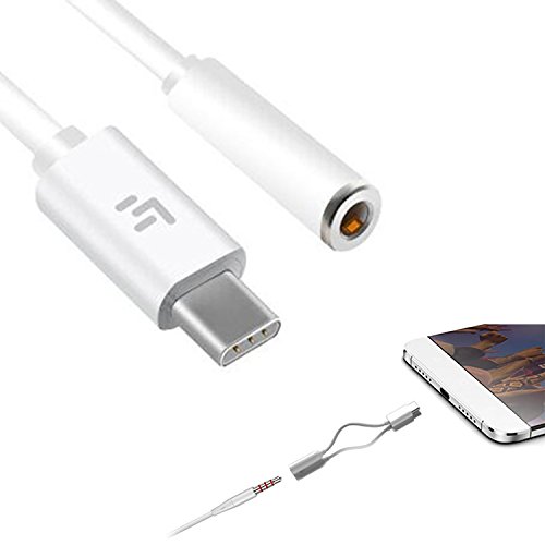 LeEco Le 2 Compatible Type C to 3.5mm Splitter for Type-C to 3.5 mm Stereo Audio Adapter for CDLA type, C-Type to 3.5mm Jack Earphone Headphone Handfree Headset Splitter original Genuine certified Best Quality Type-C to 3.5 mm Stereo Audio Adapter for CDLA type (White) By Casreen RS.399 (69.00% Off) - Amazon
