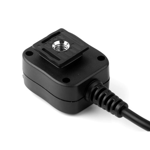 Kaavie -VERSION 1 8M - Rallonge E-TTL II pour flash - Compact Camera E-TTL Flash Off cordon de synchronisation    distance pour Canon SLR   DSLR EOS 7D  6D  5D  1D  20D  30D  40D  50D  60D  1000D  600D 550D  500D  450D  400D  350D  400D  le PowerShot G10  G11  etc  sauf les 630 et RT  - Canon 580EX  580EX II  550EX  430EX  380EX replaces OC-E3
