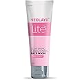 NEOLAYR LITE LIGHTENING & BRIGHTENING FACE WASH 50 ML With vitamin C and turmeric extract, for all skin types to make your skin brighter and lighter