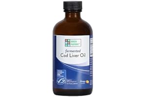 OCEANS ALIVE Olio di fegato di merluzzo fermentato al pascolo verde | 180ml (arancione)