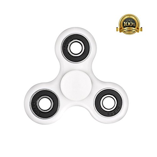 Fidget Hand Finger Spinner Toy Relieves Stress and Anxiety for Children and Adult (White) Fidget Hand Finger Spinner Toy Relieves Stress and Anxiety for Children and Adult (White)