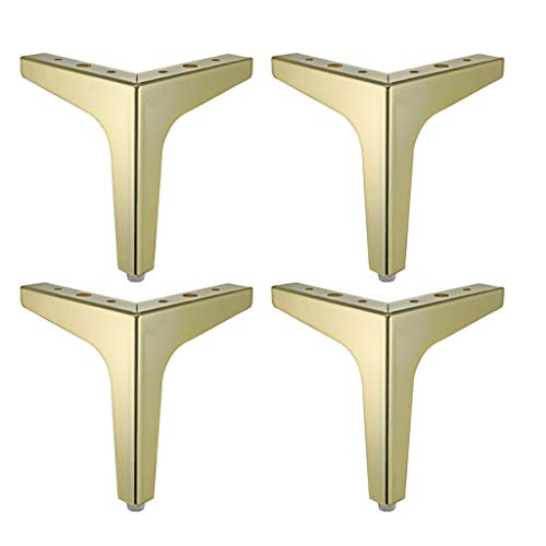 Preisvergleich Produktbild QL Möbelbeine, Schrankbeine, Küchenfüße Tischbeine Möbelbeine, Schutzboden Lagergewicht 200kg, Edelstahl Trigeminus 4 Stück