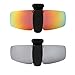 Produktbild HKUCO Sunglasses Clip Red/Titanium Polarized Lenses Hat Visors Clip-on Sunglasses For Fishing/Biking/Hiking/Golf UV400 Protect