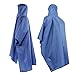 Produktbild Regenponcho, Hohtly 3-in-1 Multifunktionales Regencape Zum Camping Wandern