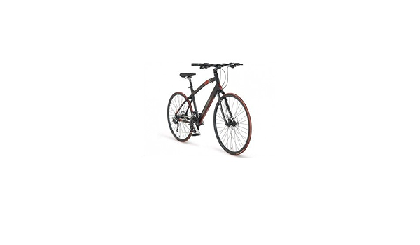 BICICLETTA IBRIDA KLASS RED 23 FRENO DISCO IDRAULICO 24\