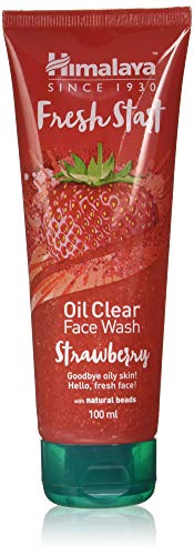 himalaya oil clear strawberry face wash
