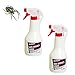 Produktbild 2 Flaschen Sparpack Anti Spinnen Spray a 500ml - 1 Liter Antispinnenspray von Yachticon tötet vertreibt Spinnentiere - einfach auf Insekt Spinnetier aufsprühen - gegen Spinne Laus Floh Milbe Mücke Zecke Krätze Wespe Aedes-Mücke wirkt vorbeugend