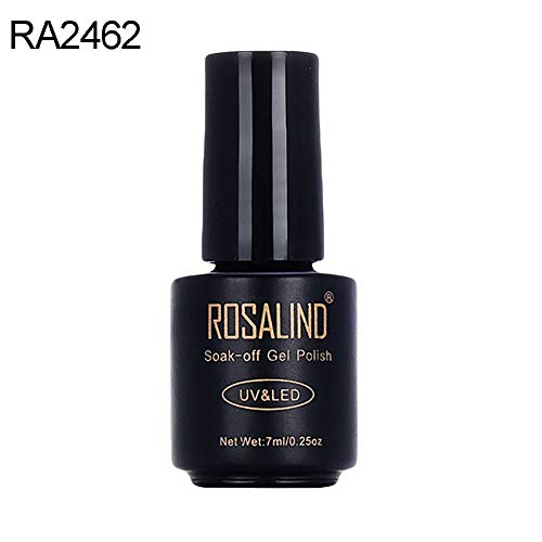 BeonJFx UV Gel Nail Art Polish Solid Color Long Lasting Soak Off Women Cosmetics 7ml RA2462