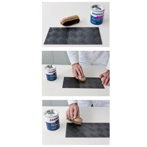 JANSEN Kunstschmiede-Mattlack 375ml anthrazit mit Eisenglimmer - 2