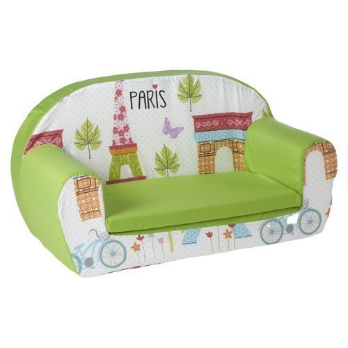 Ready Steady Bed Childrens Toddler Foam Sofa, Paris