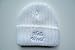 Baby boys Girls NEWBORN hat I love mummy daddy nanna just arrived (Hello World, WHITE)