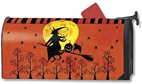 MailWraps Witch's Ride Mailbox Cover 06832 by MailWraps