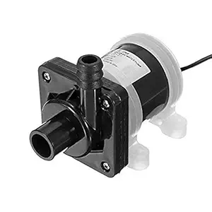 Kit4Curious 12v DC Solar Water Pump for Solar DC Cooler, Black
