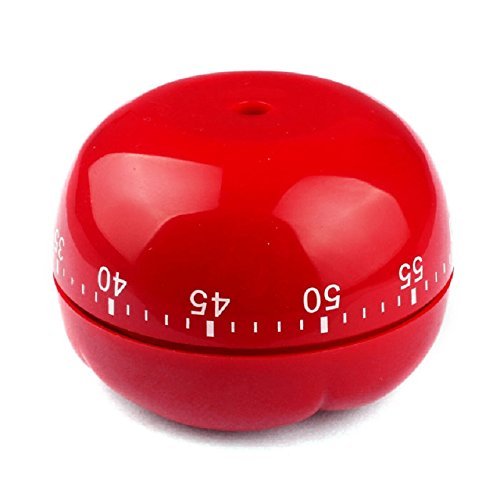 Timer – TOOGOO(R) Rote Tomaten Nette Art Countdown 60 Minuten Mechanische Kueche Garzeit Wecker - 4