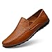 Produktbild Männer Loafers Casual Shoes Sommer Echte Leder Moccasins Atmungsaktiven Slip auf Bootsschuhen