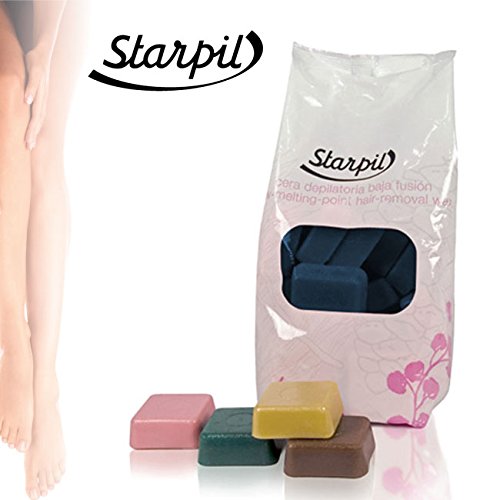 Blue Hard Wax with Azulene by Starpil 1kg / 980ml bag