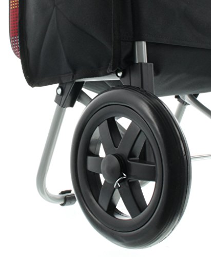 Franky Einkaufstrolley Einkaufsroller ER1 Check and Stripes - 2