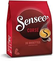 SENSEO Café Corsé 36 dosettes souples - Lot de 5 (180 dosettes)