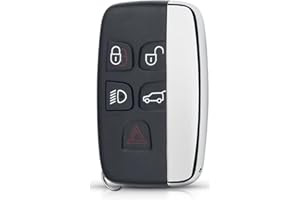 ONETOP1 3 Botones Smart Remote Key Shell Case Fob Carcasa de Llave de Coche Funda Mando para Land R0ver Range R0ver Sport LR4 Evoque