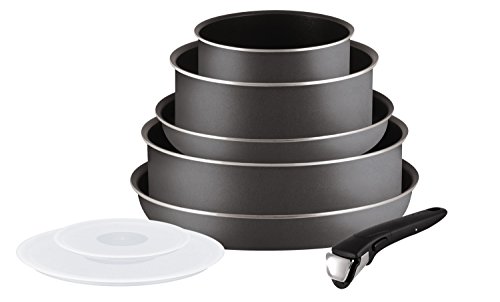 Tefal Ingenio 5 Set de sartenes y cacerolas, 8 piezas